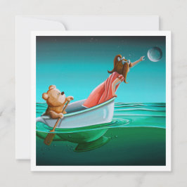 Måne Bandits II - Mini Print