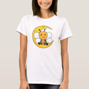 Måne Bee Bra Night Fall Asov Stars T Shirt