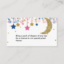 Måne Blue Rosa Diaper Raffle