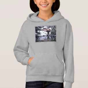 Måne Bridge & Pond i vinter   Seattle, Washington T Shirt