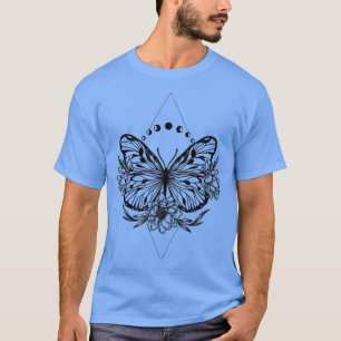 Måne Butterfly T Shirt