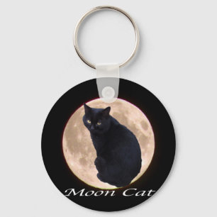 MÅNE CAT NYCKELRING