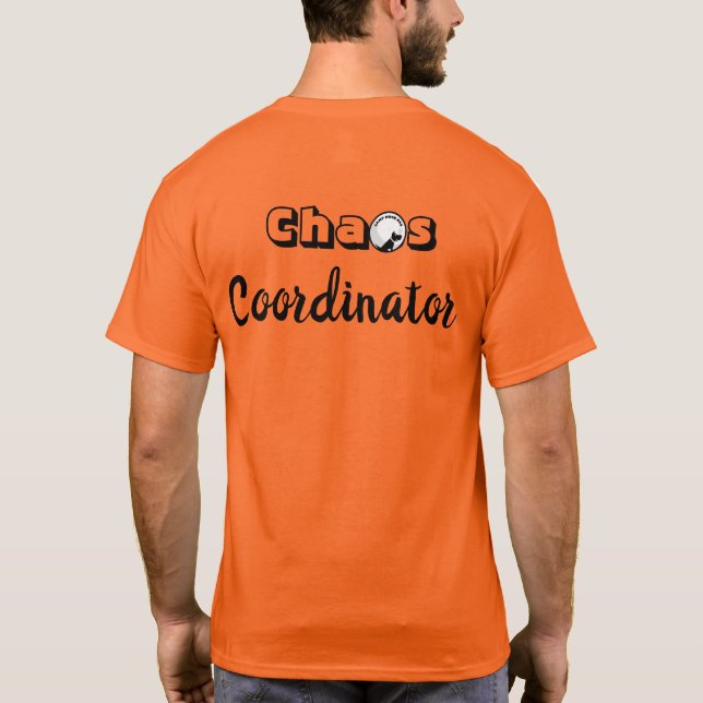 Måne Chaos skjorta T Shirt (Baksida)