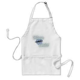 Måne Child Boho Måne Phases Apron Förkläde