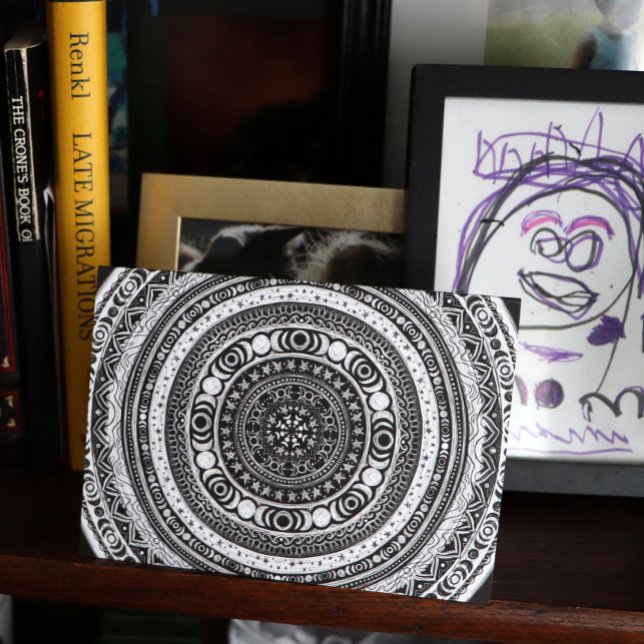 Måne Child Mandala Triple Måne Witch Kort (Skapare uppladdad)