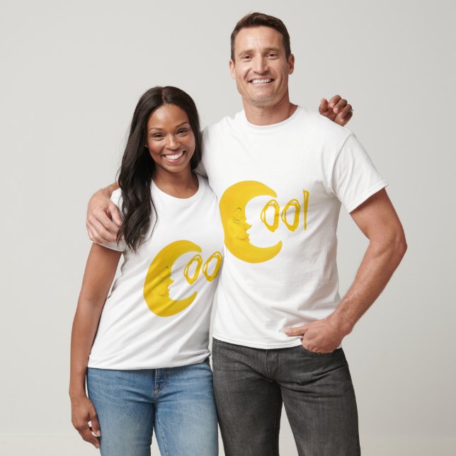 måne coola t-shirt (Unisex)