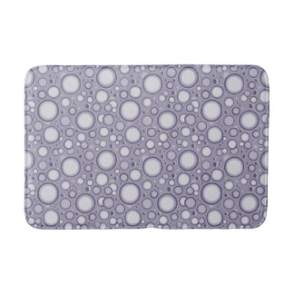 Måne Crater Lila Mönster Bath Mat Badrumsmatta