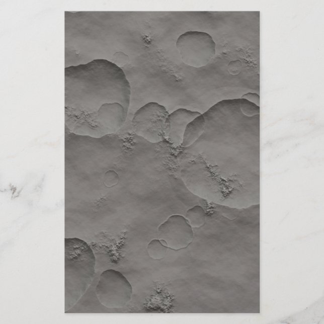 Måne Craters, Lunar Yta (Framsida)