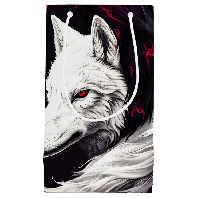 Måne Crimson Red White Varg (Framsidan)