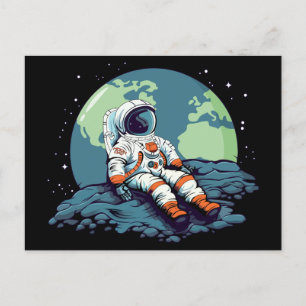 Måne-dagen, astronaut Måne Vykort