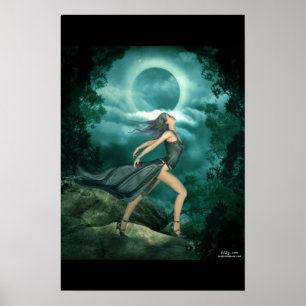 Måne Dancer Poster