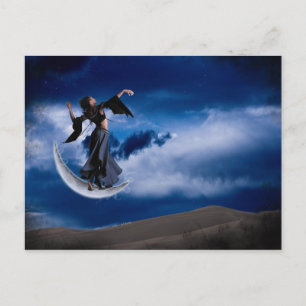 Måne Dancer - Sand-drömmar Vykort
