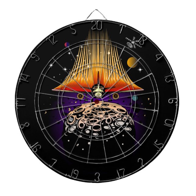 Måne Darttavla (Framsidan)