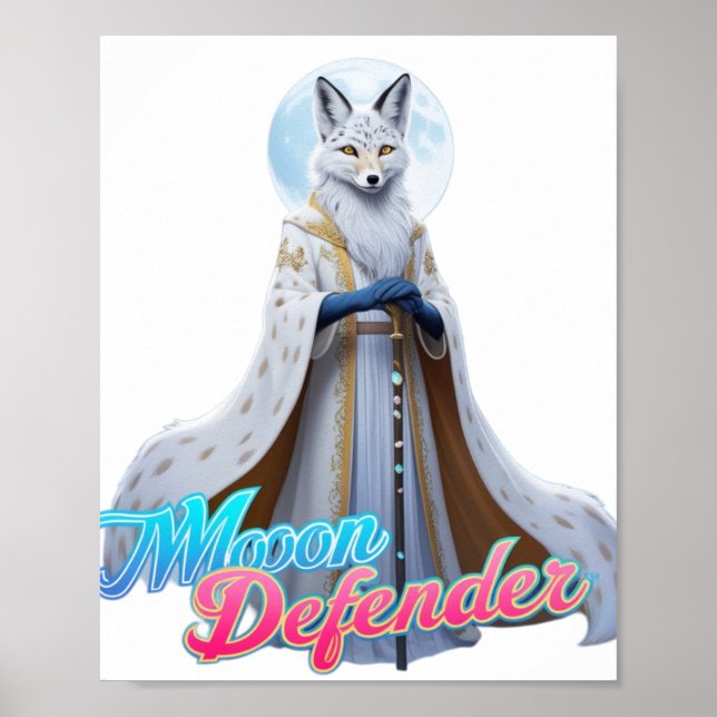 MÅNE DEFENDER POSTER (Framsidan)