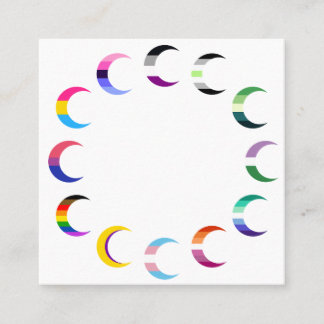 Måne-design för pride-tidsreducering