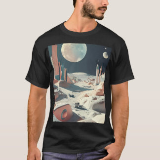 Måne Design T-Shirt - Snyggt och bekvämlig Luna