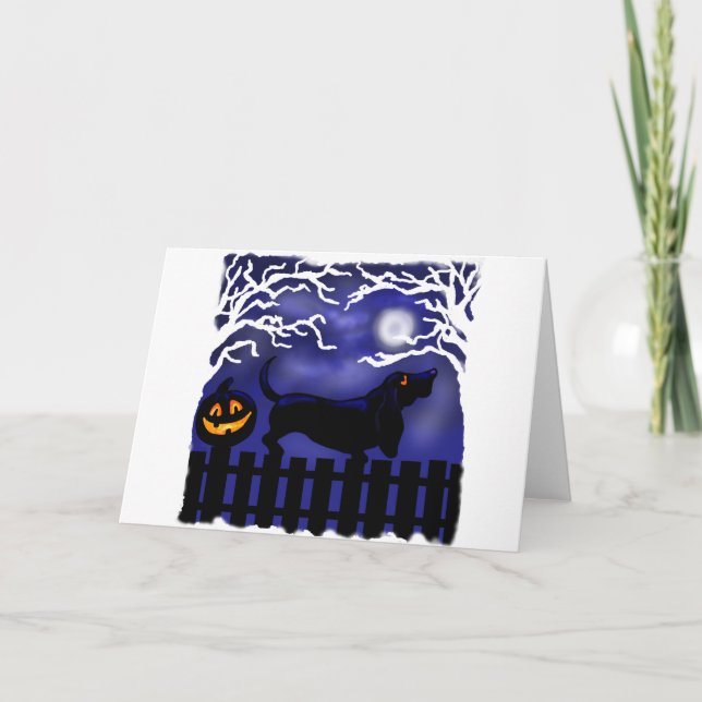 Måne Doggie Kort (Framsida)