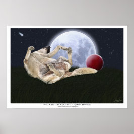 "MÅNE DOGGIN' Art Prints & Poster