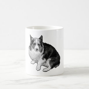 Måne-Dot Corgi Sips Kaffemugg