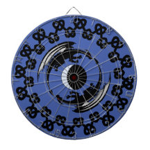 Måne Dragons Fantasy Design Dartboard