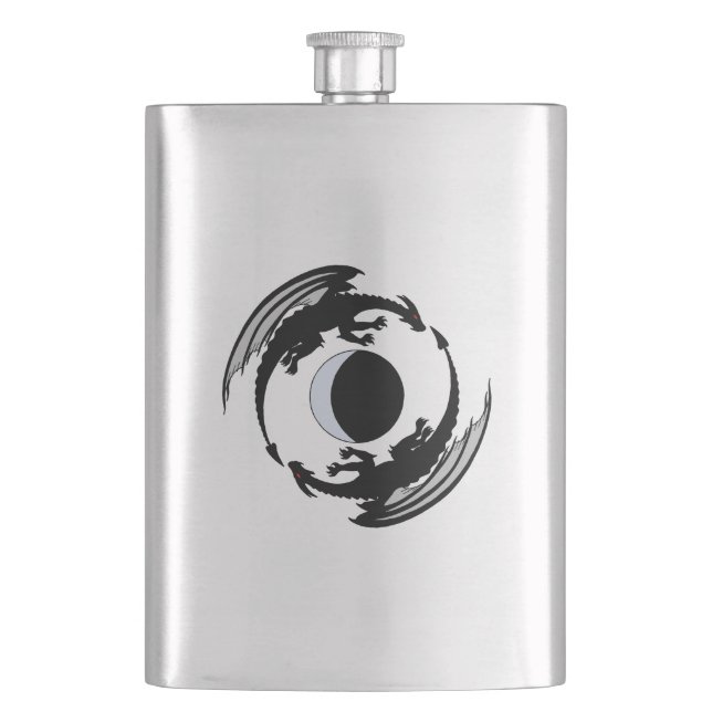 Måne Dragons Fantasy Design Fickplunta (Framsidan)