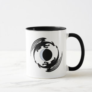 Måne Dragons Fantasy Design Mugg
