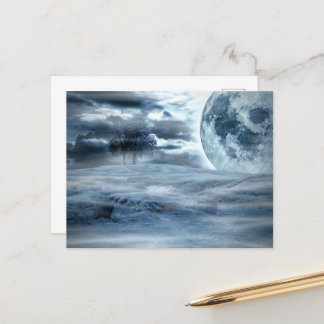 Måne Dream Vykort