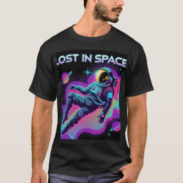 Måne Dreams - Astronaut Sitta Ensam i rymden T Shirt