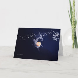 "Måne Dust #1" Tack Kort