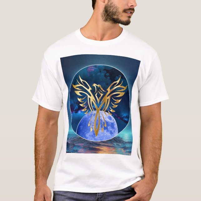 Måne Eagle T Shirt (Framsida)