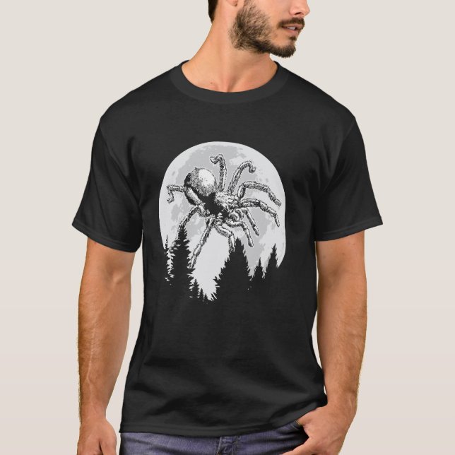 Måne Fågelspindel T Shirt (Framsida)