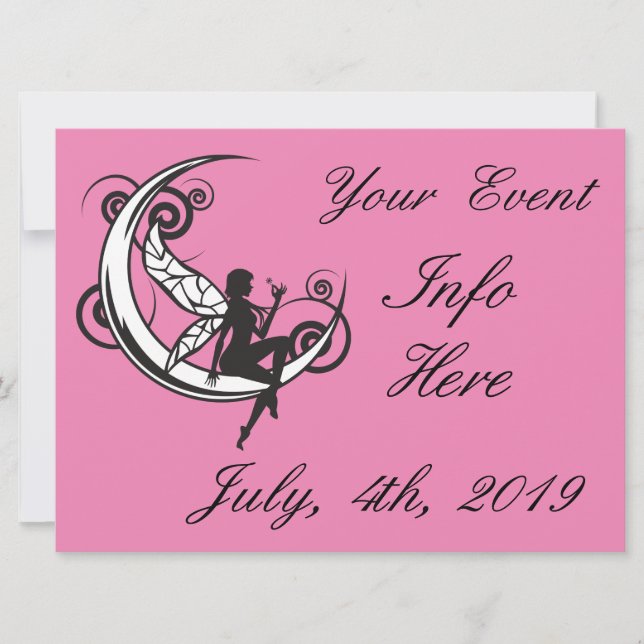 Måne Fairy Silhouette Thunder_Cove (Framsida)