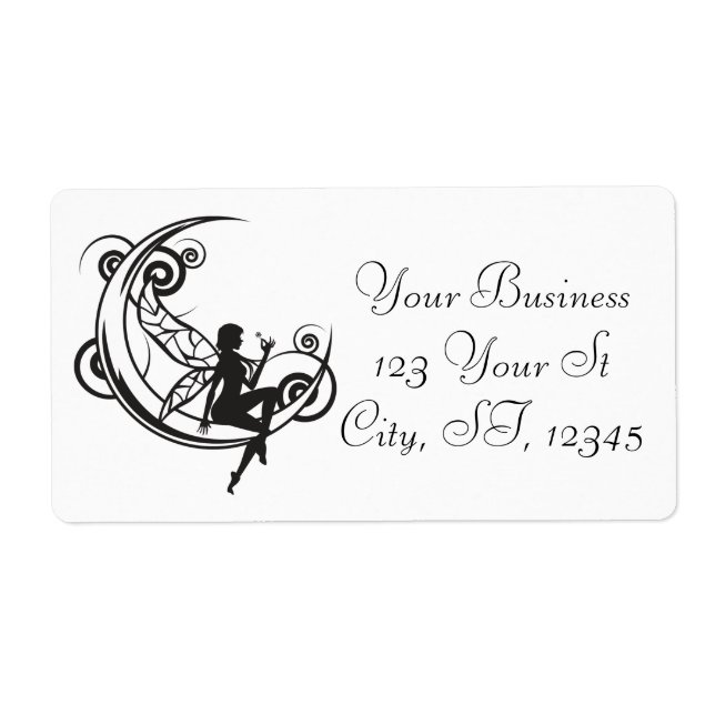 Måne Fairy Silhouette Thunder_Cove Fraktsedel (Framsidan)