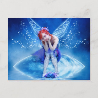 Måne Fairy Vykort
