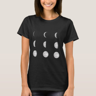 MÅNE-FASSNINGSOMRÅDET T SHIRT