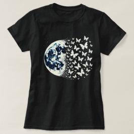 Måne-fjäril T Shirt