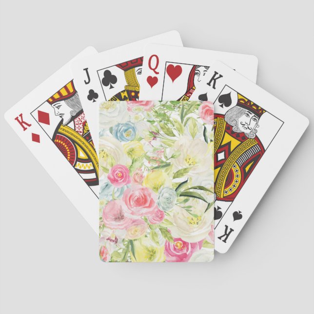 Måne Flower Casinokort (Baksidan)