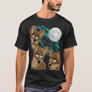 Måne för tre Dingo T Shirt