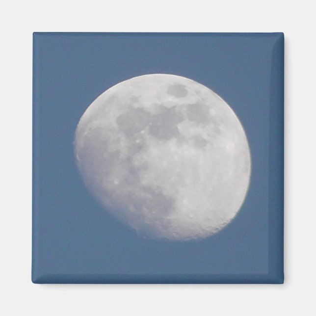 Måne-foto-Måne faser Magnet (Framsidan)