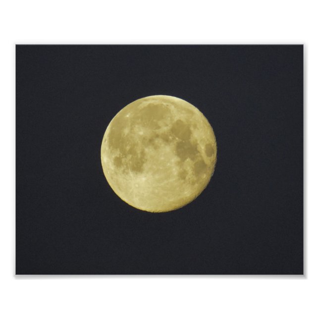 Måne Fototryck (Framsidan)