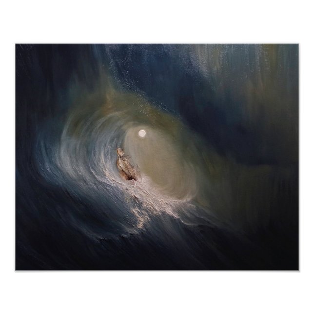 Måne Fototryck (Framsidan)