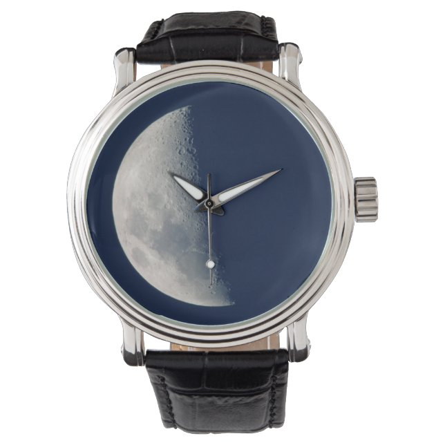 Måne från Howick, Kwazulu-Natal Armbandsur (Framsida)