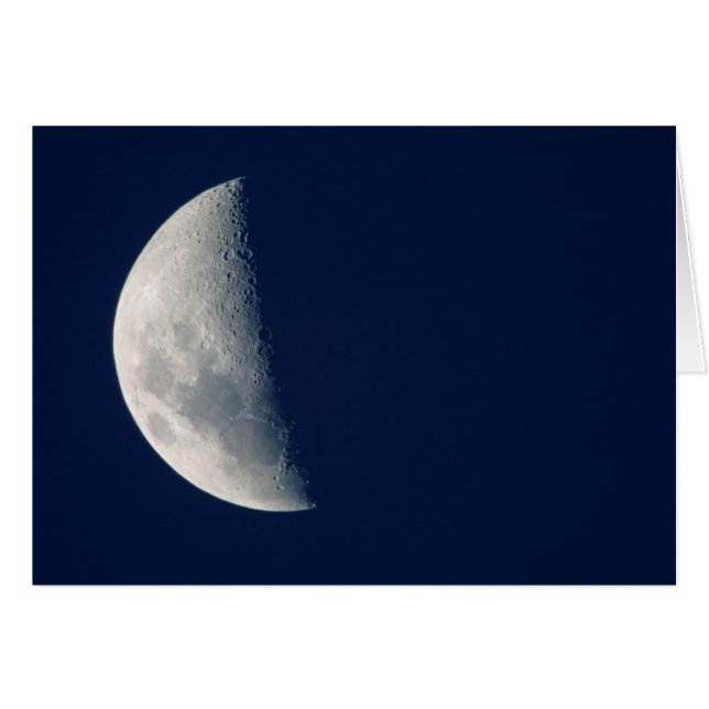 Måne från Howick, Kwazulu-Natal Hälsningskort (Framsidan Horizontal)