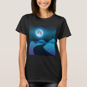 Måne glöd t shirt