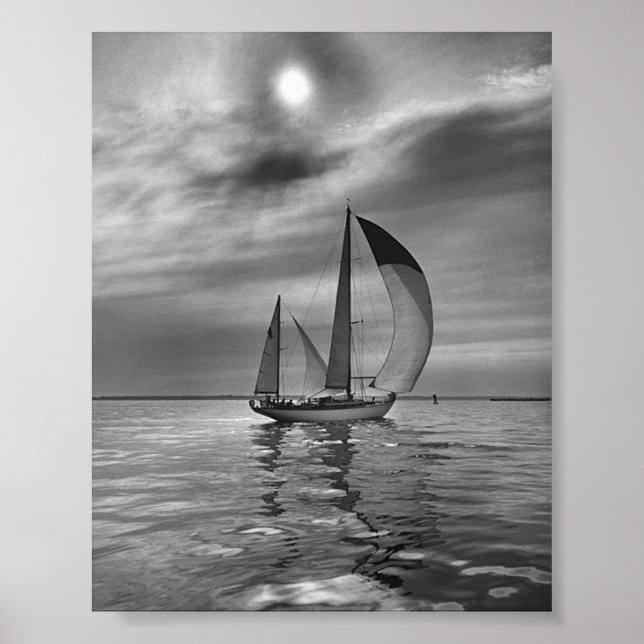 MÅNE GLOW POSTER (Framsidan)