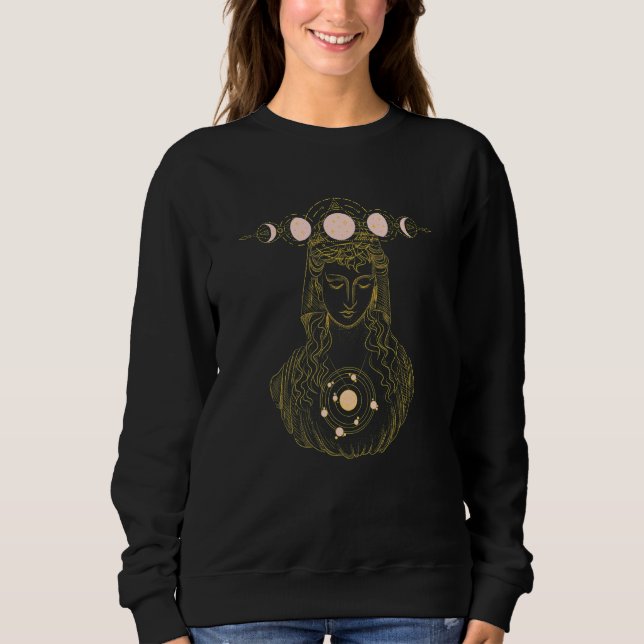 Måne Goddess Energy T Shirt (Framsida)