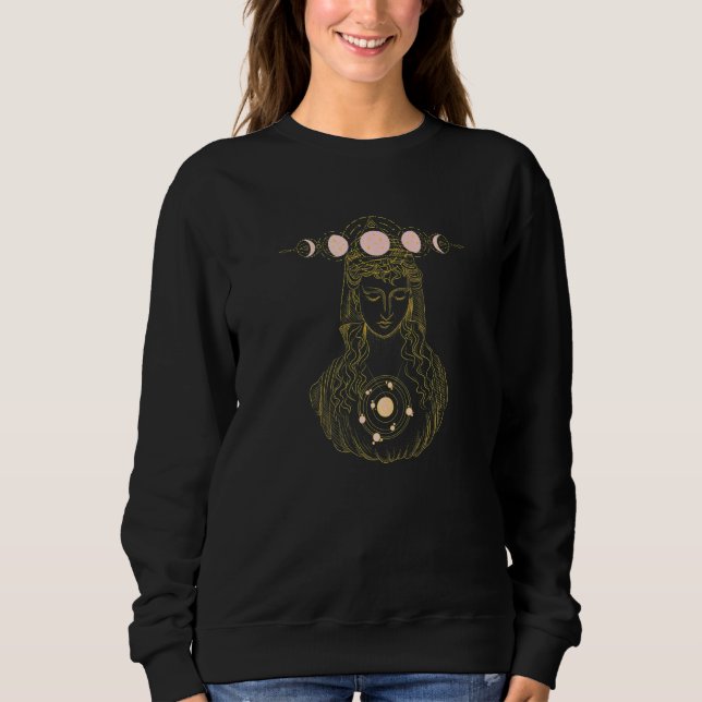 Måne Goddess Energy T Shirt (Framsida)
