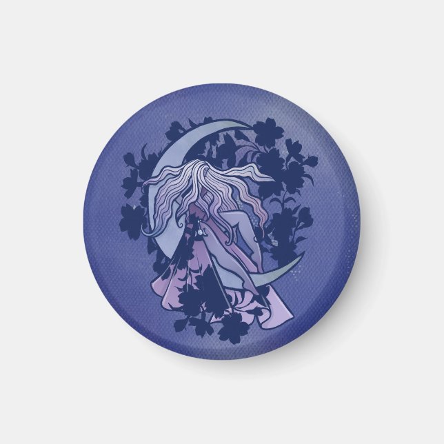 Måne Goddess Magnet (Framsidan)