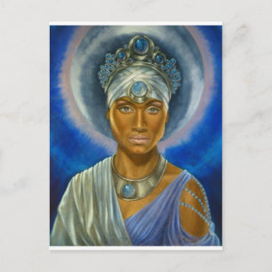Måne Goddess Vykort
