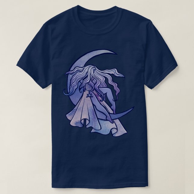 Måne guddess1 t shirt (Design framsida)